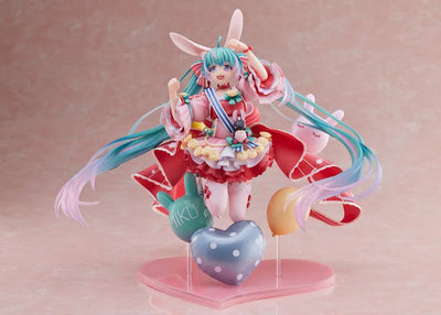 Hatsune Miku 1/7 Scale Figure - Birthday 2021 (Pretty Rabbit Ver.) by Spiritaleㅤ – Spiritale – ActionFigureBrasil — close