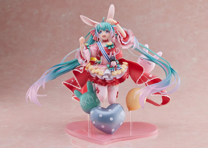 Hatsune Miku 1/7 Scale Figure - Birthday 2021 (Pretty Rabbit Ver.) by Spiritaleㅤ – Spiritale – ActionFigureBrasil