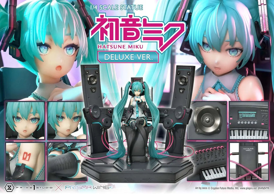 Hatsune Miku (Deluxe Bonus Version) Piapro Characters – Prime1Studio – ActionFigure Brasil