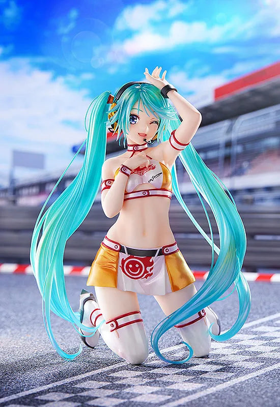 Hatsune Miku GT Project Racing Miku 2010Ver. Art by Kentaro Yabuki 1/7ㅤ – Max Factory – ActionFigureBrasil