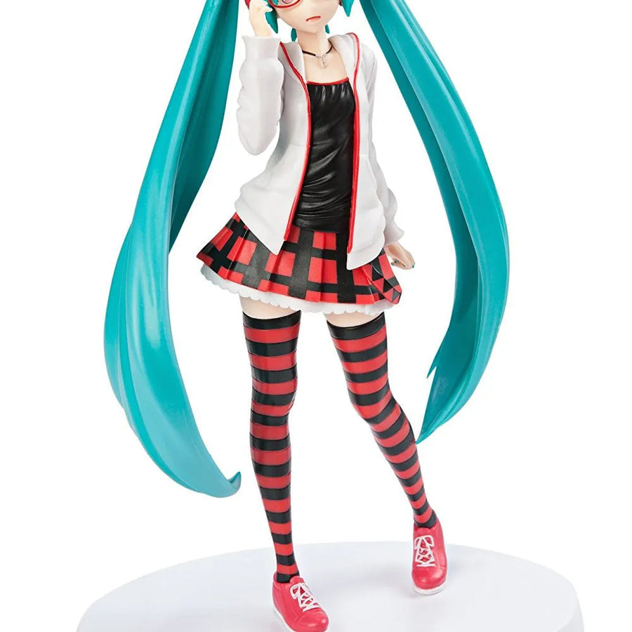 Hatsune Miku -Project DIVA- Arcade Future Tone - Hatsune Miku - SPM Figure - Naturalㅤ – SEGA – ActionFigureBrasil