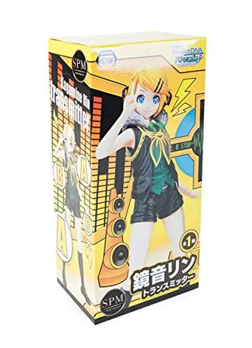 Hatsune Miku -Project DIVA- Arcade Future Tone - Kagamine Rin - SPM Figure - Transmitterㅤ – SEGA – ActionFigureBrasil
