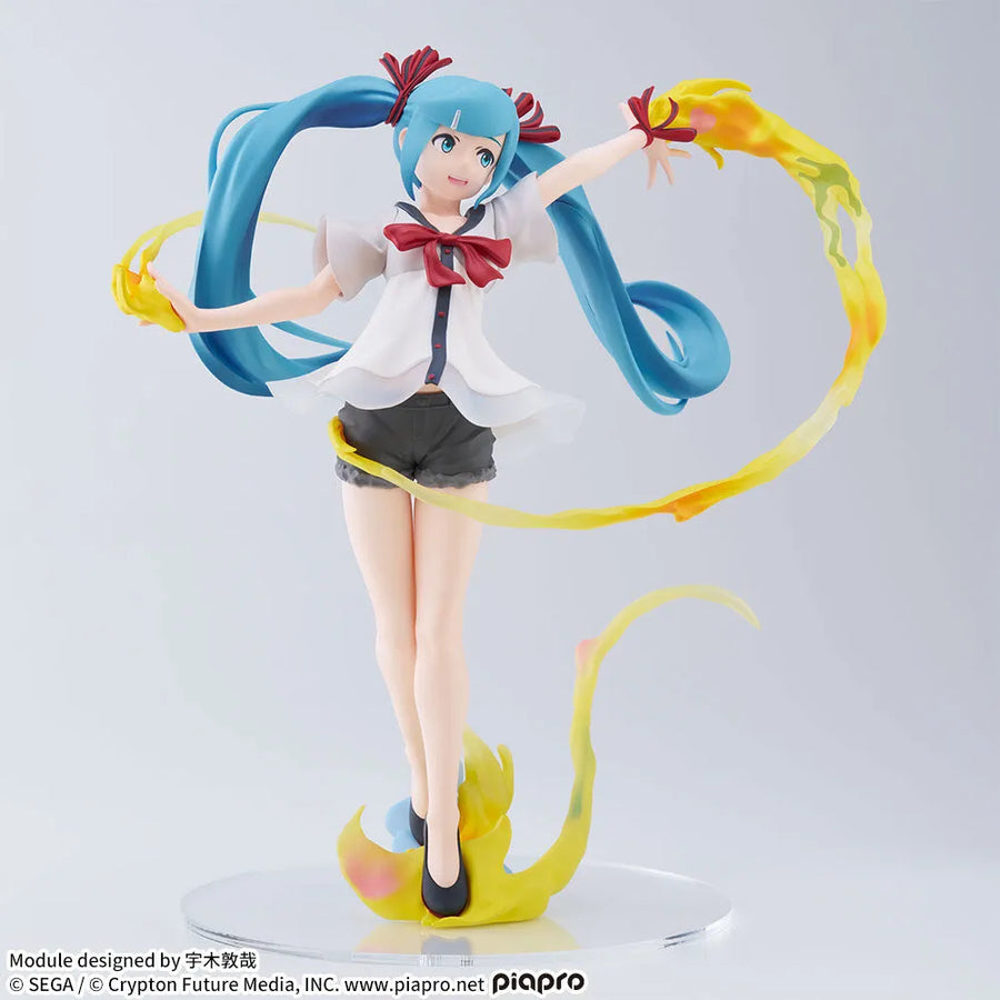 Hatsune Miku Project Diva Mega 39's - Hatsune Miku - Figurizm Alpha - Shiny T.R. (SEGA)ㅤ – SEGA – ActionFigureBrasil