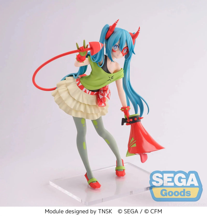 Hatsune Miku -Project Diva- X - Hatsune Miku - Figurizm Alpha - DE:MONSTAR T.R. (SEGA)ㅤ – SEGA – ActionFigureBrasil