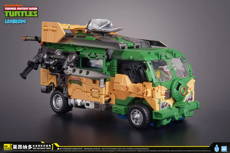 HB0018 - Teenage Mutant Ninja Turtles - Leonardo (HEATBOYS)ㅤ – HEATBOYS – ActionFigureBrasil