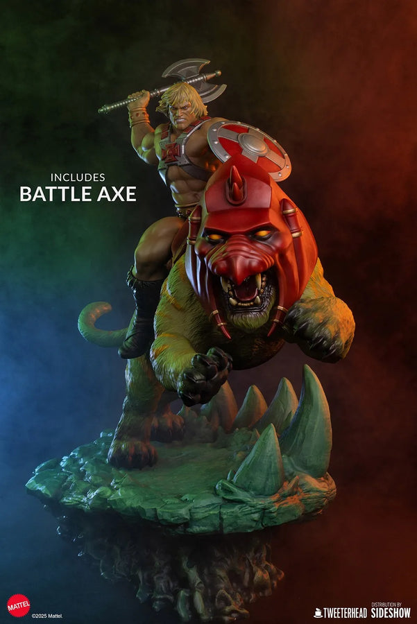 He-Man™ & Battle Cat™ - LIMITED EDITION: 150 – Tweeterhead – ActionFigure Brasil