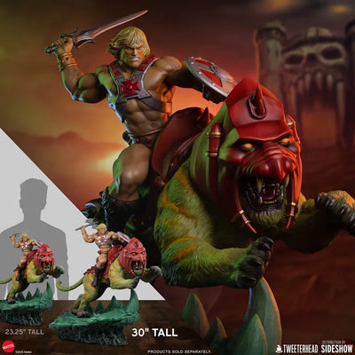 He-Man™ & Battle Cat™ - LIMITED EDITION: 150 – Tweeterhead – ActionFigure Brasil — acessórios