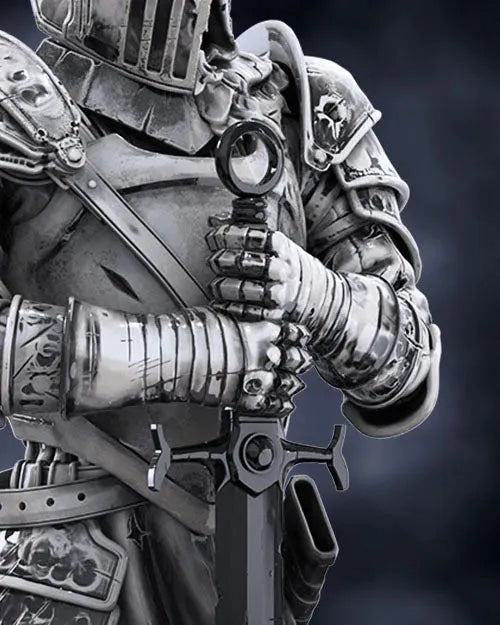 Hell Chamber: The Phantom Knight by Rob Bowyer 10 Inch Porcelain Incense Chamberㅤ – Mighty Jaxx – ActionFigureBrasil