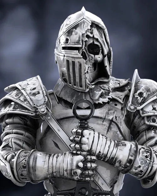 Hell Chamber: The Phantom Knight by Rob Bowyer 10 Inch Porcelain Incense Chamberㅤ – Mighty Jaxx – ActionFigureBrasil