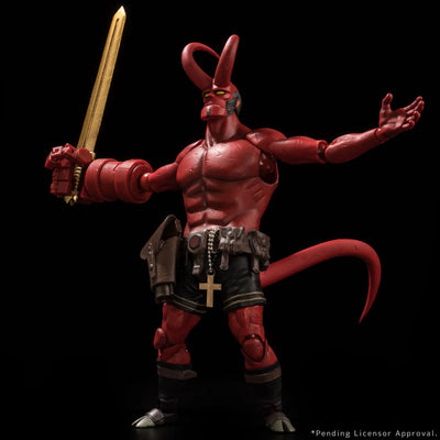 Hellboy - 1/12 - 30th Anniversary Edition (1000Toys)ㅤ – 1000Toys – ActionFigureBrasil — ângulo diferente