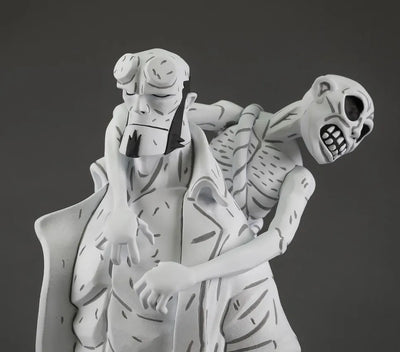 Hellboy Black & White (Previews Exclusive) - LIMITED EDITION: 1000 – Dark Horse Comics – ActionFigure Brasil — ângulo diferente