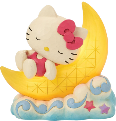 Hello Kitty on LED Moon – Enesco, LLC – ActionFigure Brasil — embalagem