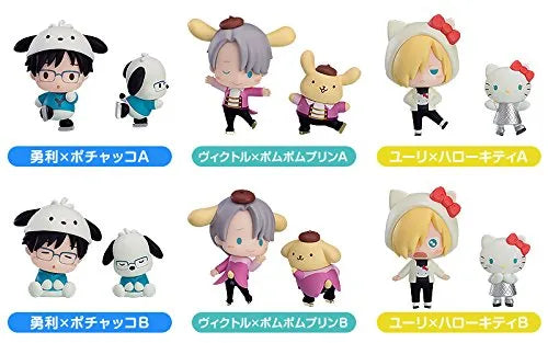 Hello Kitty - Yuri!!! on Ice - Katsuki Yuuri - Pochacco - Yuri!!! on Ice × Sanrio Characters - Yuri!!! on Ice x Sanrio Trading Figure - B (Orange Rouge)ㅤ – Orange Rouge – ActionFigureBrasil