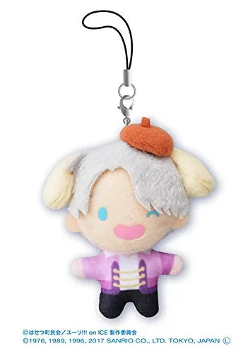 Hello Kitty - Yuri!!! on Ice - Putinui Mascot - Nikiforov Victor - Plisetsky Yuri - Katsuki Yuri - Plush Strap - Boxㅤ – SEGA – ActionFigureBrasil