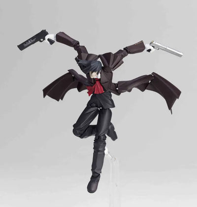 Hellsing - Alucard - Revoltech - 114 (Kaiyodo)ㅤ – Kaiyodo – ActionFigureBrasil — ângulo diferente
