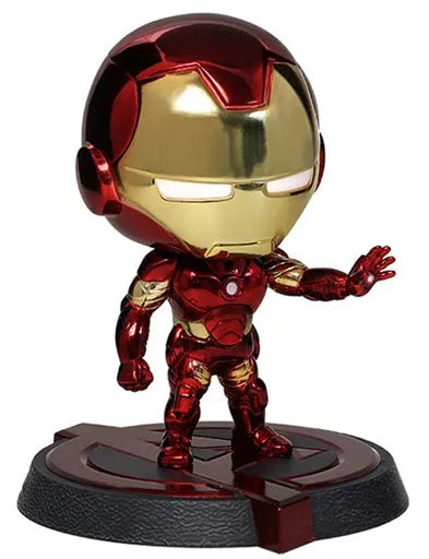 Hero Remix Bobble Head Series - Avengers: Iron Man Mk.43 (Chrome Plating ver.) ()ㅤ – Dragon,Platz Hobby – ActionFigureBrasil