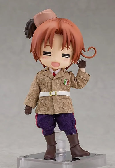 Hetalia World Stars - Northern Italy (Veneziano) - Nendoroid Doll (Good Smile Company, Orange Rouge)ㅤ – Good Smile Company – ActionFigureBrasil — embalagem