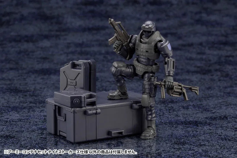 Hexa Gear - Army Container Set - 1/24 - Night Stalkers Ver. (Kotobukiya)ㅤ – Kotobukiya – ActionFigureBrasil