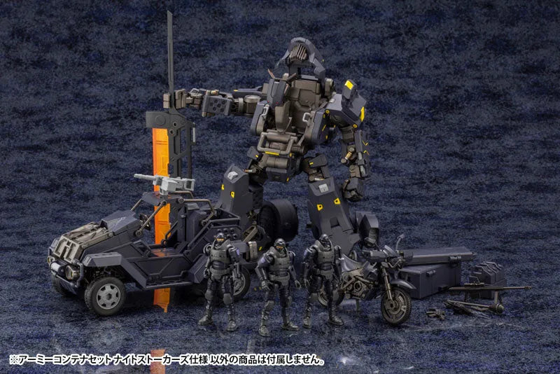 Hexa Gear - Army Container Set - 1/24 - Night Stalkers Ver. (Kotobukiya)ㅤ – Kotobukiya – ActionFigureBrasil