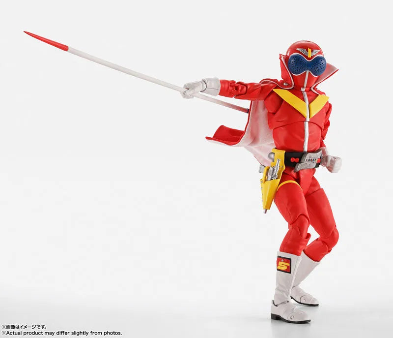 Himitsu Sentai Gorenger - Akarenger - S.H.Figuarts - S.H.Figuarts Shinkocchou Seihou - Super Sentai 50th Anniversary Ver. (Bandai Spirits)ㅤ – Bandai Spirits – ActionFigureBrasil