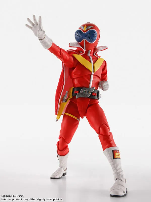 Himitsu Sentai Gorenger - Akarenger - S.H.Figuarts - S.H.Figuarts Shinkocchou Seihou - Super Sentai 50th Anniversary Ver. (Bandai Spirits)ㅤ – Bandai Spirits – ActionFigureBrasil