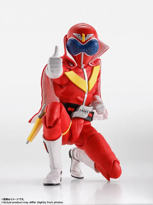 Himitsu Sentai Gorenger - Akarenger - S.H.Figuarts - S.H.Figuarts Shinkocchou Seihou - Super Sentai 50th Anniversary Ver. (Bandai Spirits)ㅤ – Bandai Spirits – ActionFigureBrasil