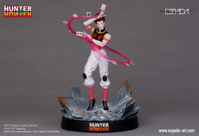 Hisoka - LIMITED EDITION: 500 – Espada Art – ActionFigure Brasil — embalagem