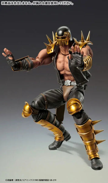 Hokuto no Ken - Jagi - Super Action Statue - 2026 Re-release (Medicos Entertainment)ㅤ – Medicos Entertainment – ActionFigureBrasil — ângulo diferente