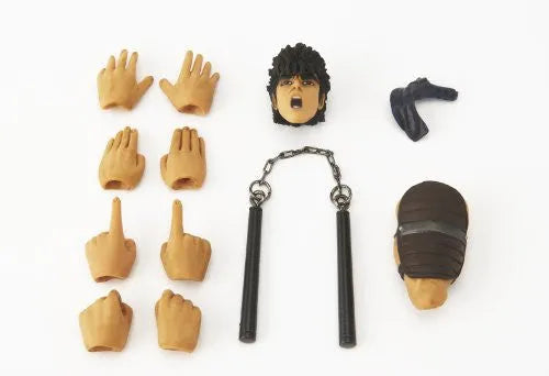 Hokuto no Ken - Kenshirou - Hokuto no Ken Revolution - Legacy of Revoltech LR-001 - Revoltech No.001 (Kaiyodo)ㅤ – Kaiyodo – ActionFigureBrasil