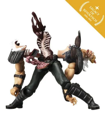 Hokuto no Ken - Zeed Dan - Hokuto no Ken Revolution - Revoltech No.002 - Legacy of Revoltech LR-007 (Kaiyodo)ㅤ – Kaiyodo – ActionFigureBrasil — ângulo diferente