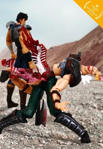 Hokuto no Ken - Zeed Dan - Hokuto no Ken Revolution - Revoltech No.002 - Legacy of Revoltech LR-007 (Kaiyodo)ㅤ – Kaiyodo – ActionFigureBrasil — acessórios