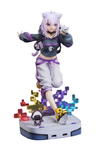 Hololive - Nekomata Okayu - 1/7 - We are Gamers!!!! (Design Coco)ㅤ – Design COCO – ActionFigureBrasil