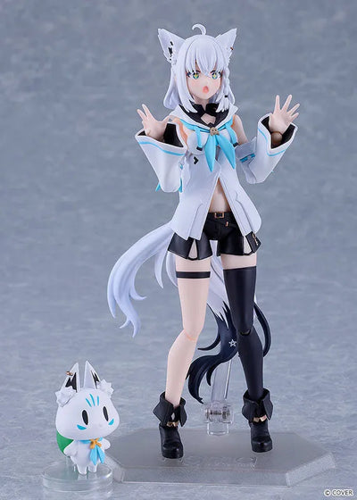 Hololive - Oruyanke - Shirakami Fubuki - Sukonbu - Figma (Max Factory) [Shop Exclusive]ㅤ – Max Factory – ActionFigureBrasil — com base expositora