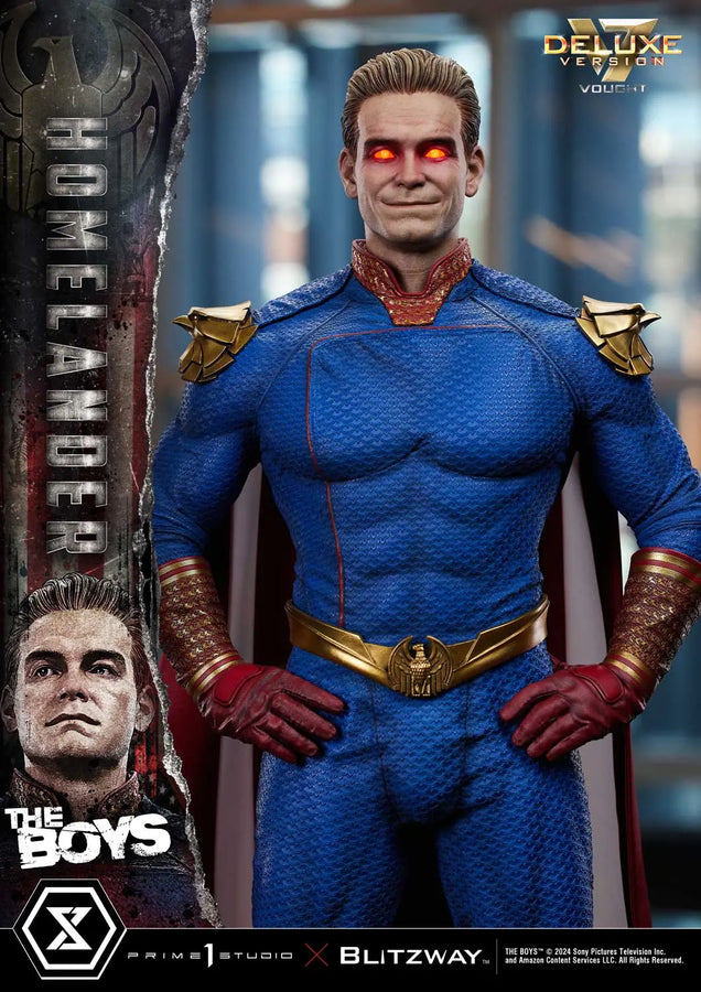 Homelander (Deluxe Version) The Boys – Prime1Studio – ActionFigure Brasil