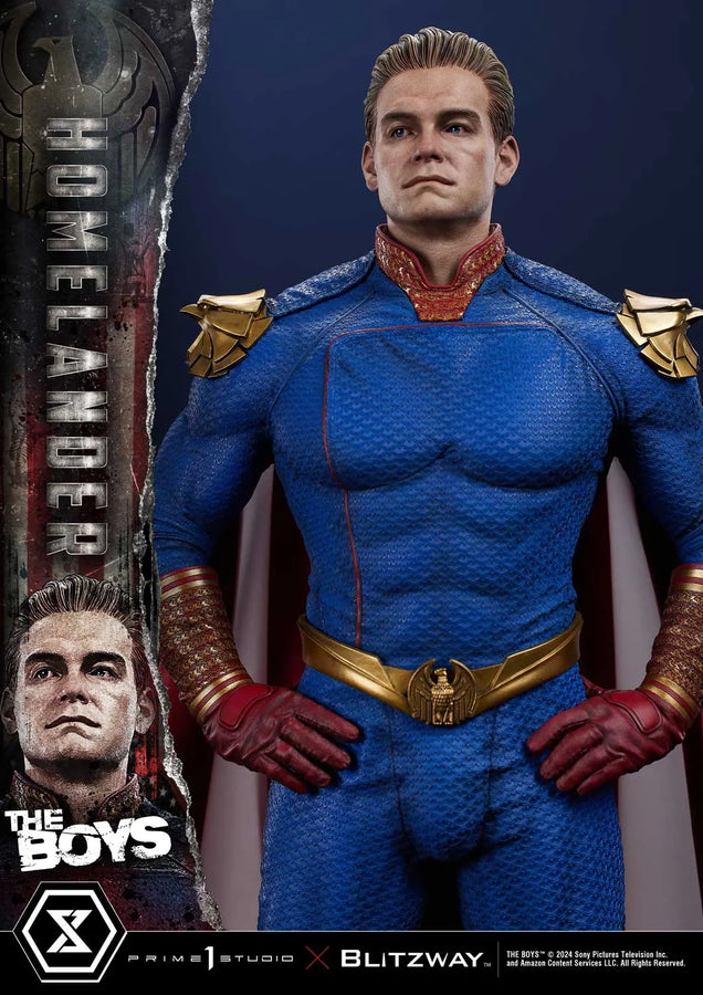 Homelander (Deluxe Version) The Boys – Prime1Studio – ActionFigure Brasil