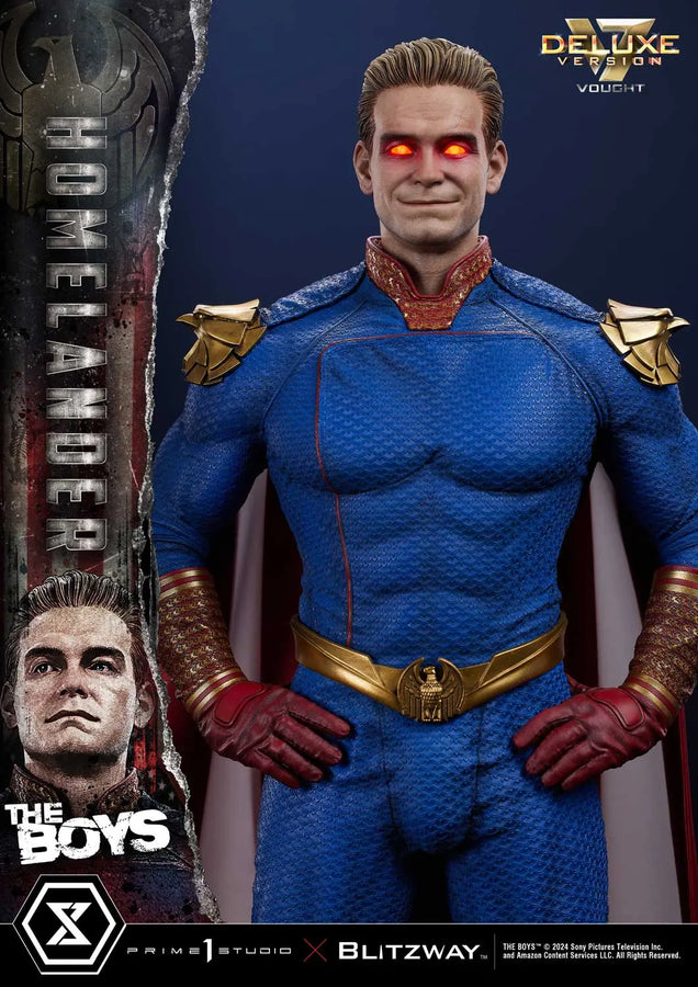 Homelander (Deluxe Version) The Boys – Prime1Studio – ActionFigure Brasil