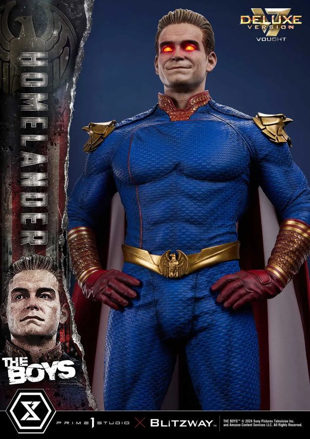 Homelander (Deluxe Version) The Boys – Prime1Studio – ActionFigure Brasil