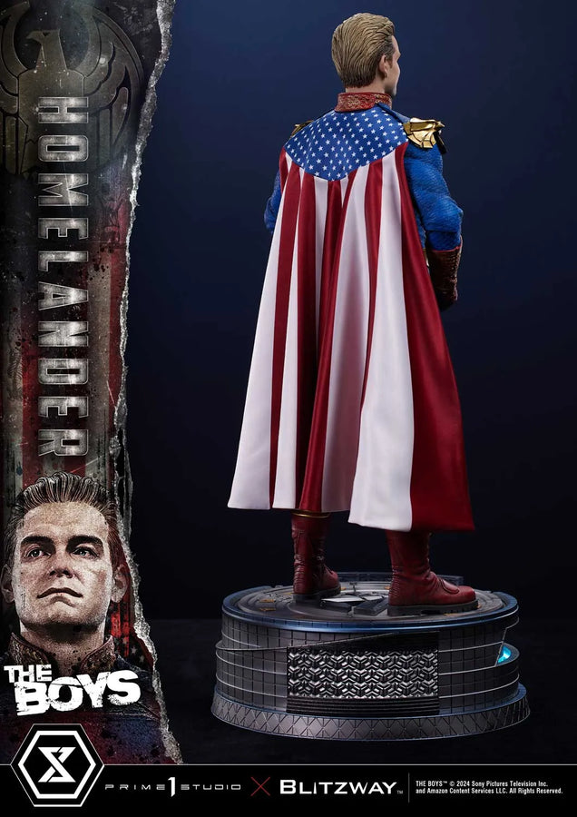 Homelander (Regular Version) The Boys – Prime1Studio – ActionFigure Brasil