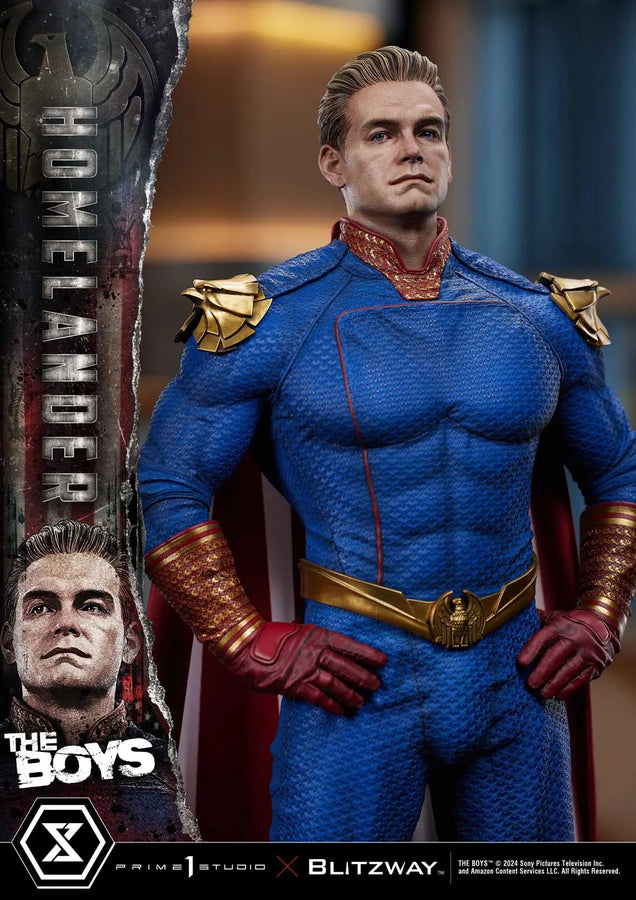 Homelander (Regular Version) The Boys – Prime1Studio – ActionFigure Brasil