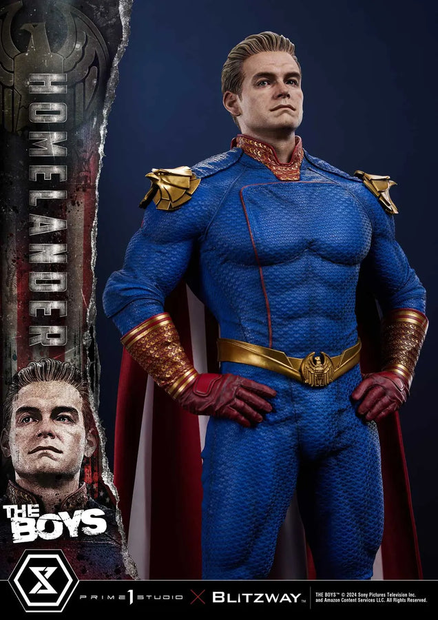 Homelander (Regular Version) The Boys – Prime1Studio – ActionFigure Brasil
