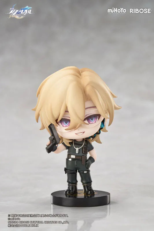 Honkai: Star Rail - Aventurine - Honkai: Star Rail Nameless' Guest Medal Q Version Figure - Honkai: Star Rail Nameless' Guest Medal Series (Ribose)ㅤ – Ribose – ActionFigureBrasil
