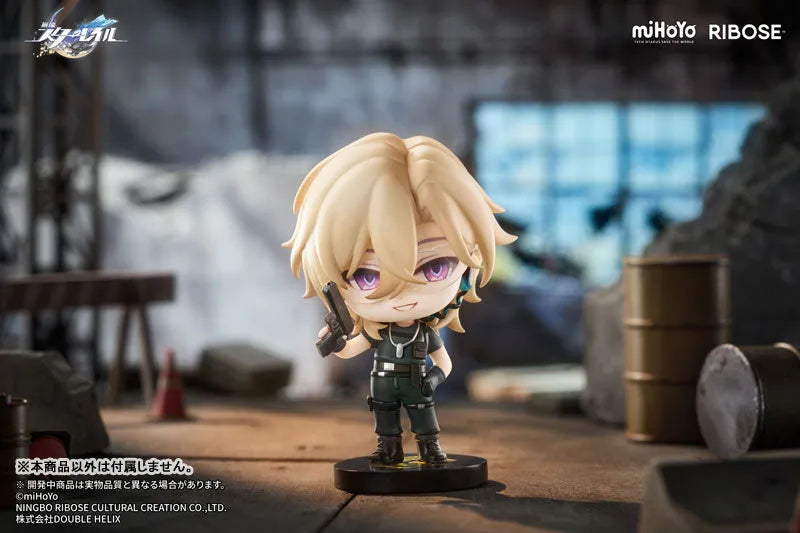 Honkai: Star Rail - Aventurine - Honkai: Star Rail Nameless' Guest Medal Q Version Figure - Honkai: Star Rail Nameless' Guest Medal Series (Ribose)ㅤ – Ribose – ActionFigureBrasil