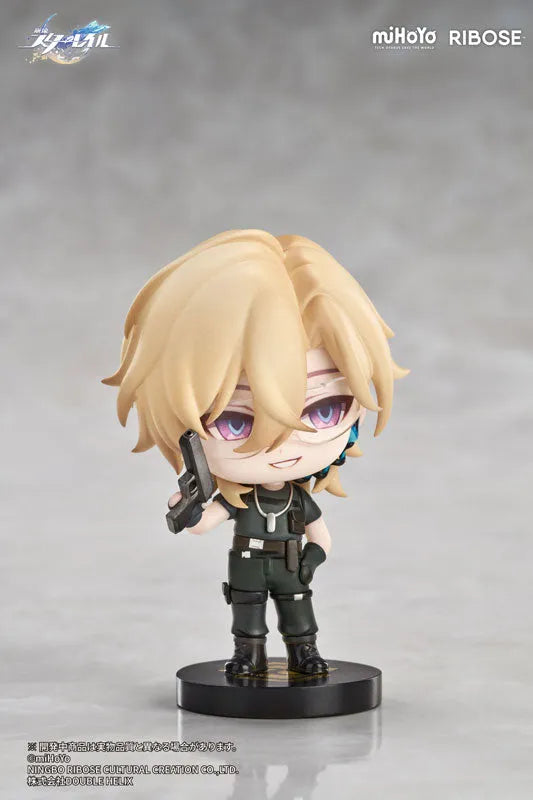 Honkai: Star Rail - Aventurine - Honkai: Star Rail Nameless' Guest Medal Q Version Figure - Honkai: Star Rail Nameless' Guest Medal Series (Ribose)ㅤ – Ribose – ActionFigureBrasil