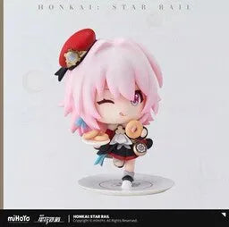Honkai: Star Rail - March 7th - Honkai: Star Rail Welcome to Train Tea Party Q Version Figure (Ribose)ㅤ – Ribose – ActionFigureBrasil — ângulo diferente