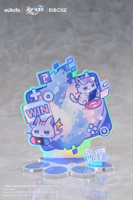 Honkai: Star Rail - Silver Wolf - Honkai: Star Rail Little Cat Series - Little Series - Rise Up+ (Ribose)ㅤ – Ribose – ActionFigureBrasil