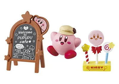 Hoshi no Kirby - Kirby - Candy Toy - Hoshi no Kirby Pupupu Cafe Time - 1 - Welcome to Cafe! (Re-Ment)ㅤ – Re-Ment – ActionFigureBrasil