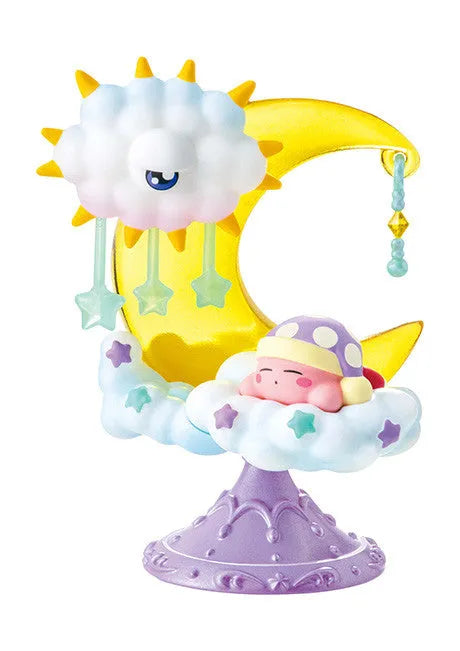 Hoshi no Kirby - Kirby - Kracko - Hoshi no Kirby Hoshi to Ginga no Starium - 4 - Moon and Clouds (Re-Ment)ㅤ – Re-Ment – ActionFigureBrasil