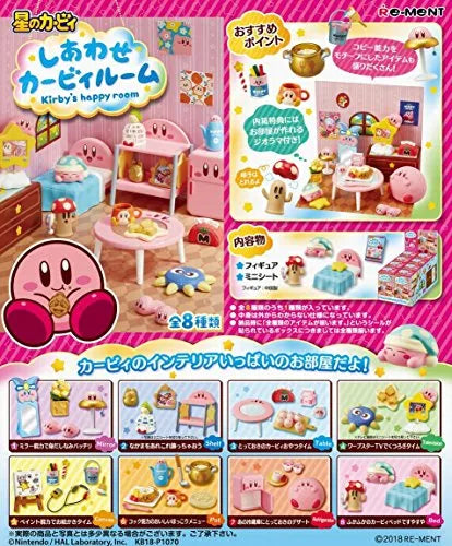 Hoshi no Kirby - Kirby - Lovely - Candy Toy - Kirby's Happy Room - 1 - Mirror (Re-Ment)ㅤ – Re-Ment – ActionFigureBrasil