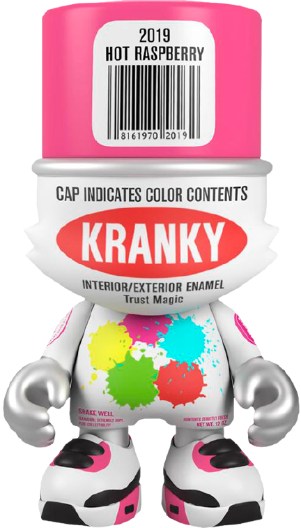 Hot Raspberry UberKranky - LIMITED EDITION: 777 – Superplastic – ActionFigure Brasil
