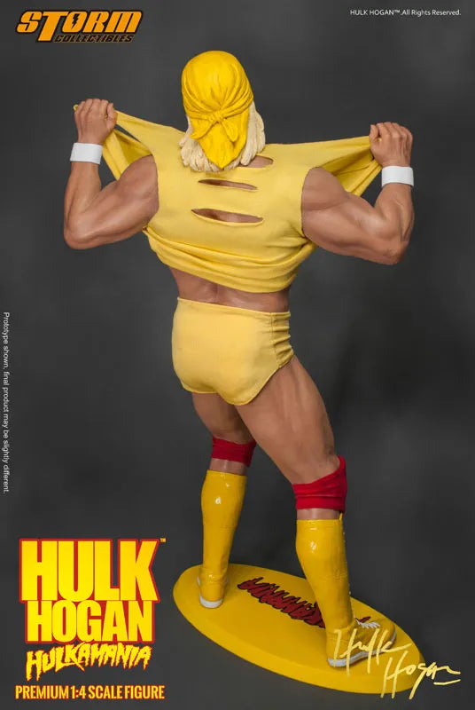 Hulk Hogan 1/4 premium Figure Hulkamaniaㅤ – Storm Collectibles – ActionFigureBrasil
